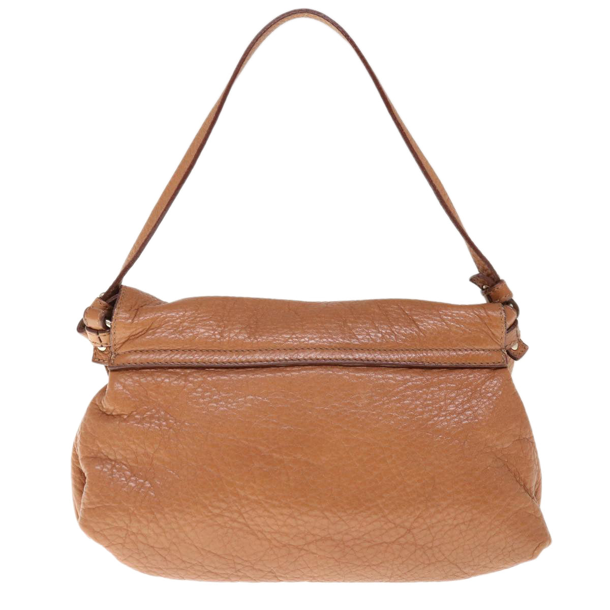 Chloe Lily Hand Bag Leather 2way Brown Auth yk10587 - 0