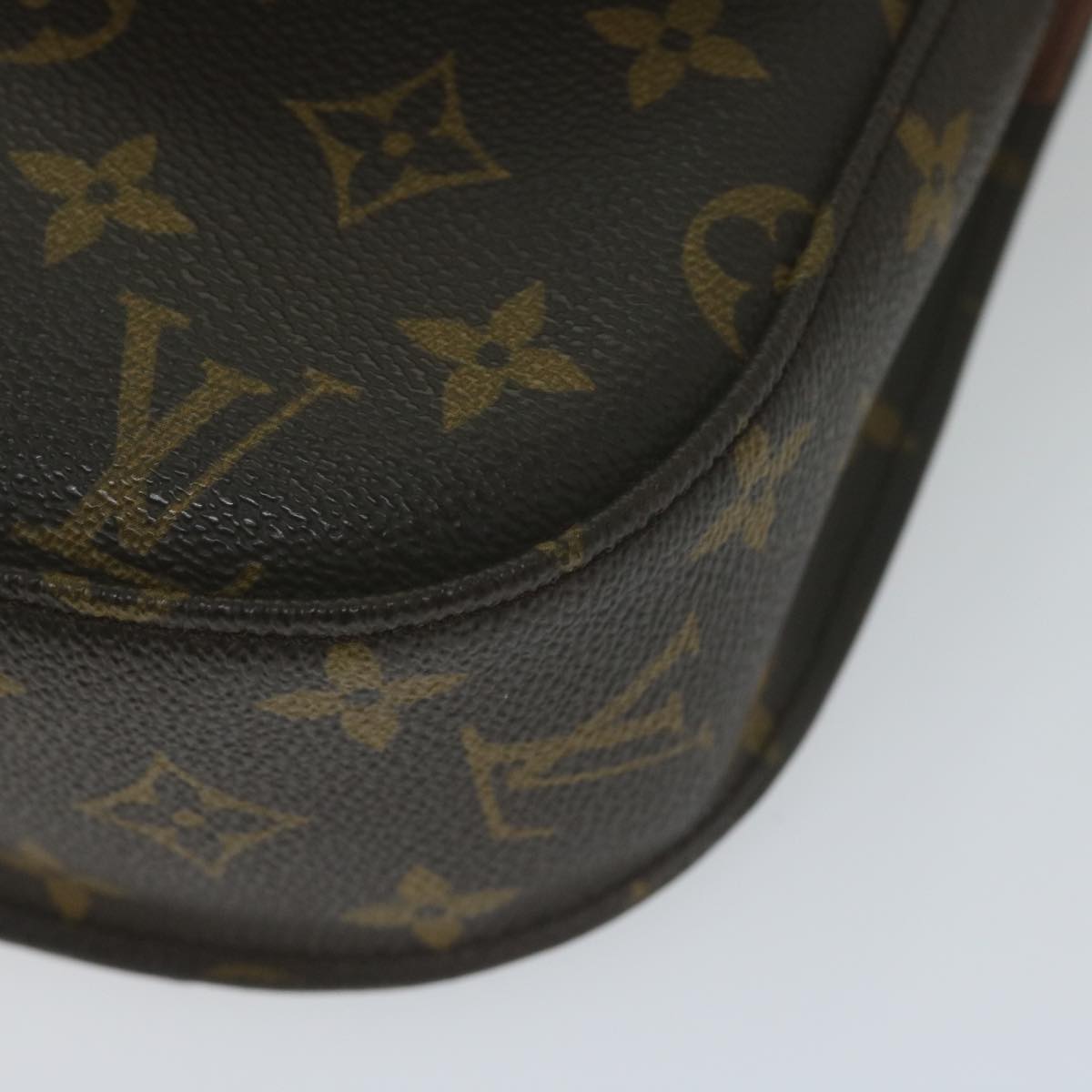 LOUIS VUITTON Monogram Saint Cloud GM Shoulder Bag M51242 LV Auth yk10612