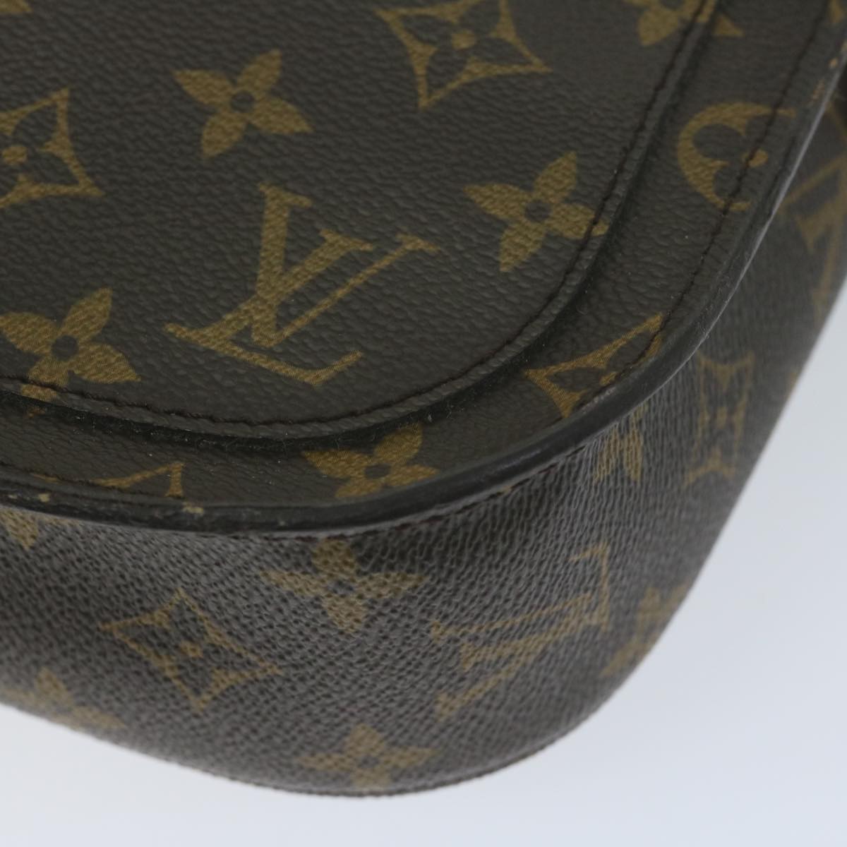 LOUIS VUITTON Monogram Saint Cloud GM Shoulder Bag M51242 LV Auth yk10612