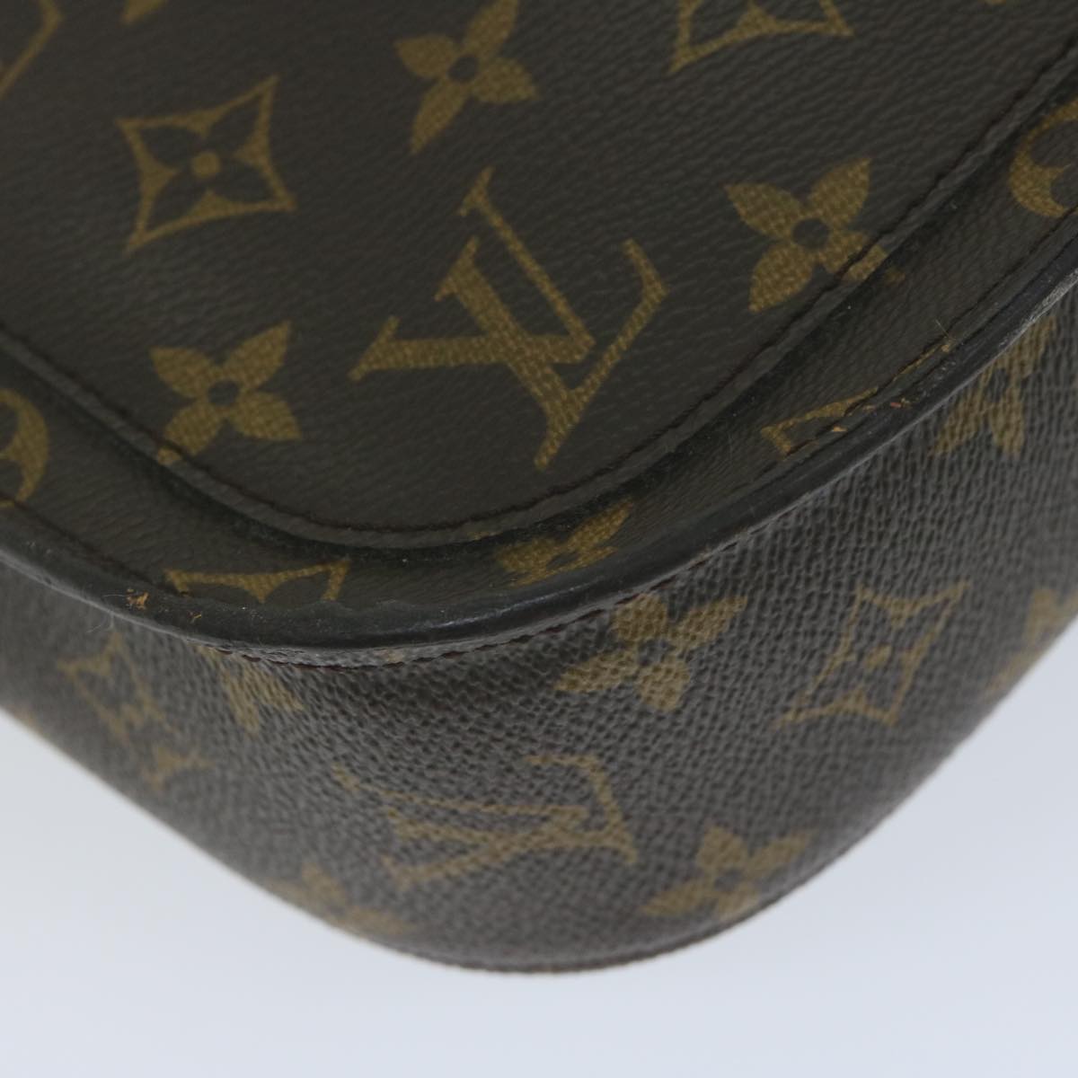 LOUIS VUITTON Monogram Saint Cloud GM Shoulder Bag M51242 LV Auth yk10612