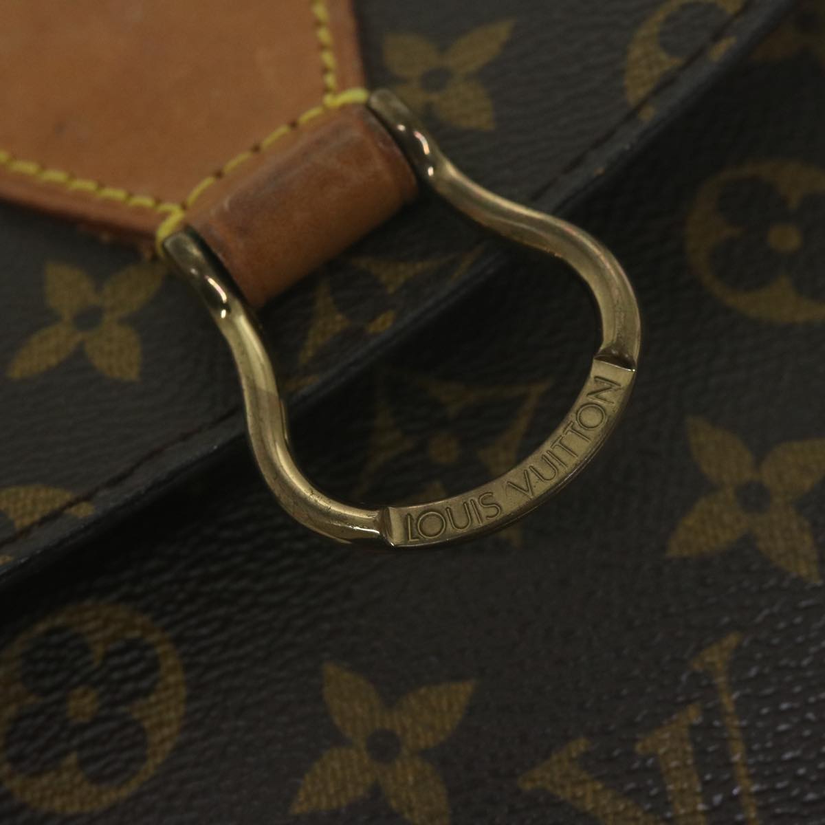 LOUIS VUITTON Monogram Saint Cloud GM Shoulder Bag M51242 LV Auth yk10612