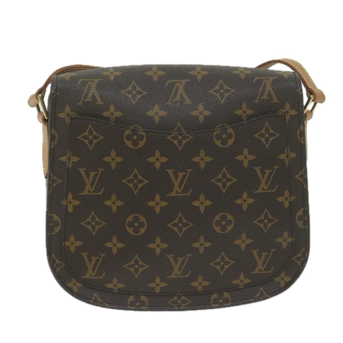 LOUIS VUITTON Monogram Saint Cloud GM Shoulder Bag M51242 LV Auth yk10612