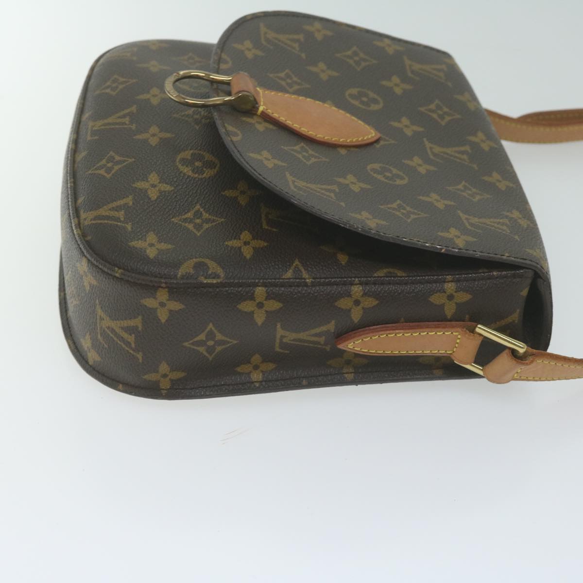 LOUIS VUITTON Monogram Saint Cloud GM Shoulder Bag M51242 LV Auth yk10612