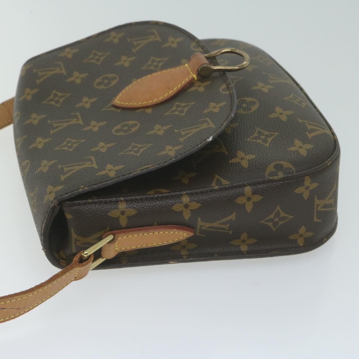 LOUIS VUITTON Monogram Saint Cloud GM Shoulder Bag M51242 LV Auth yk10612