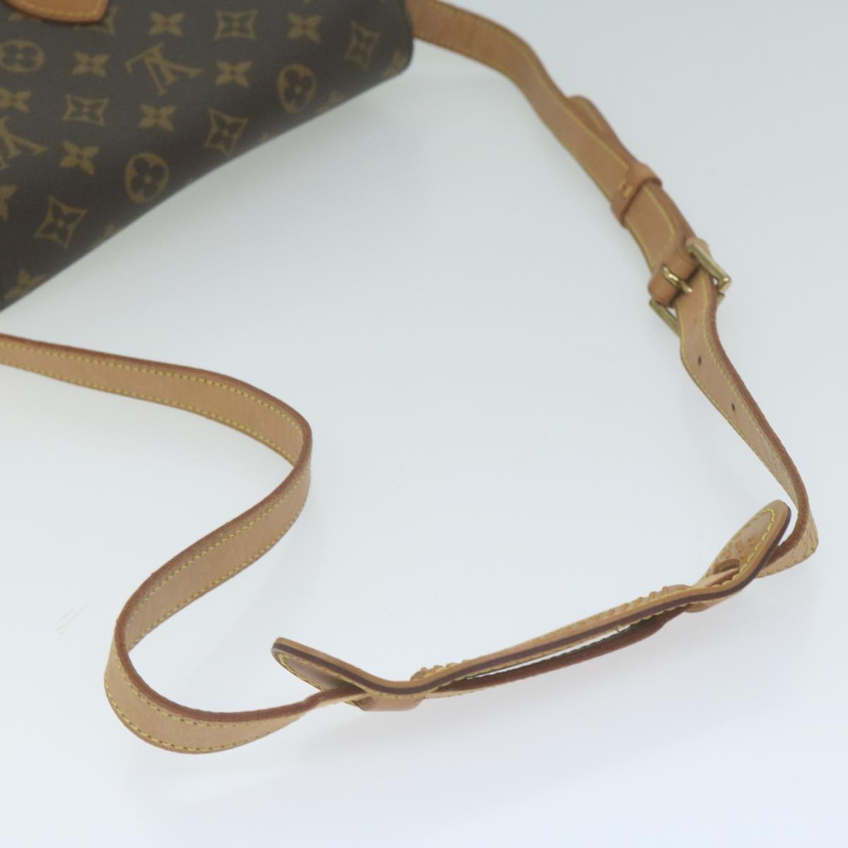 LOUIS VUITTON Monogram Saint Cloud GM Shoulder Bag M51242 LV Auth yk10612