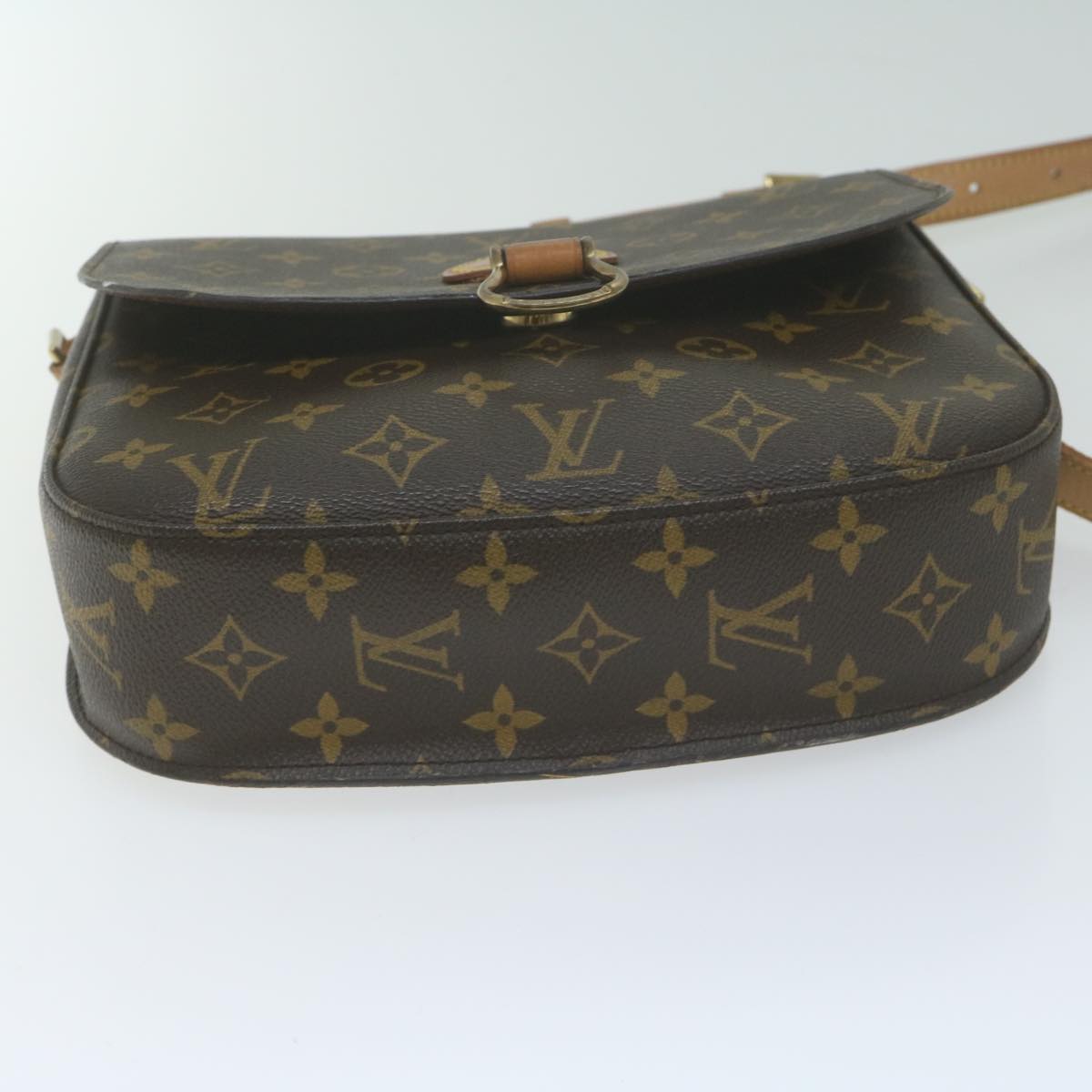 LOUIS VUITTON Monogram Saint Cloud GM Shoulder Bag M51242 LV Auth yk10612