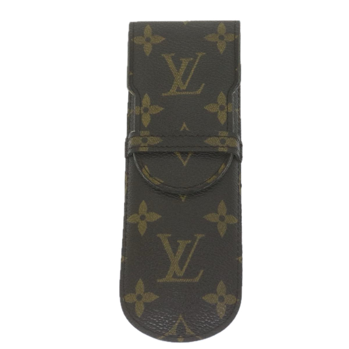 LOUIS VUITTON Monogram Etui Stilo Pen Case M62990 LV Auth yk10613