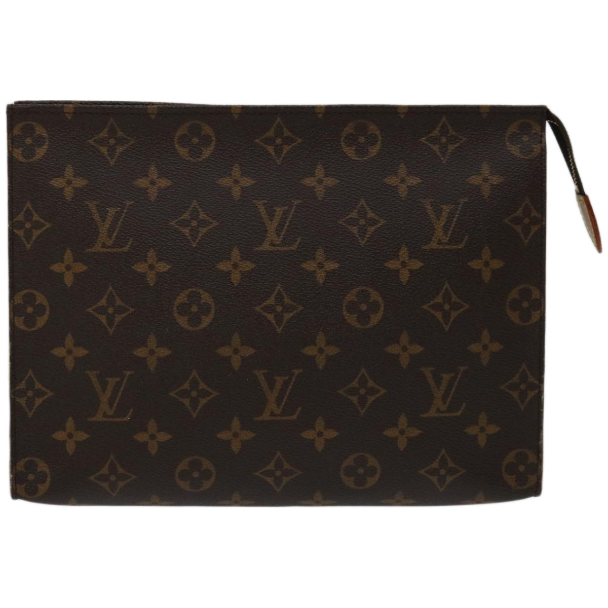 LOUIS VUITTON Monogram Poche Toilette 26 Pouch M47542 LV Auth yk10647