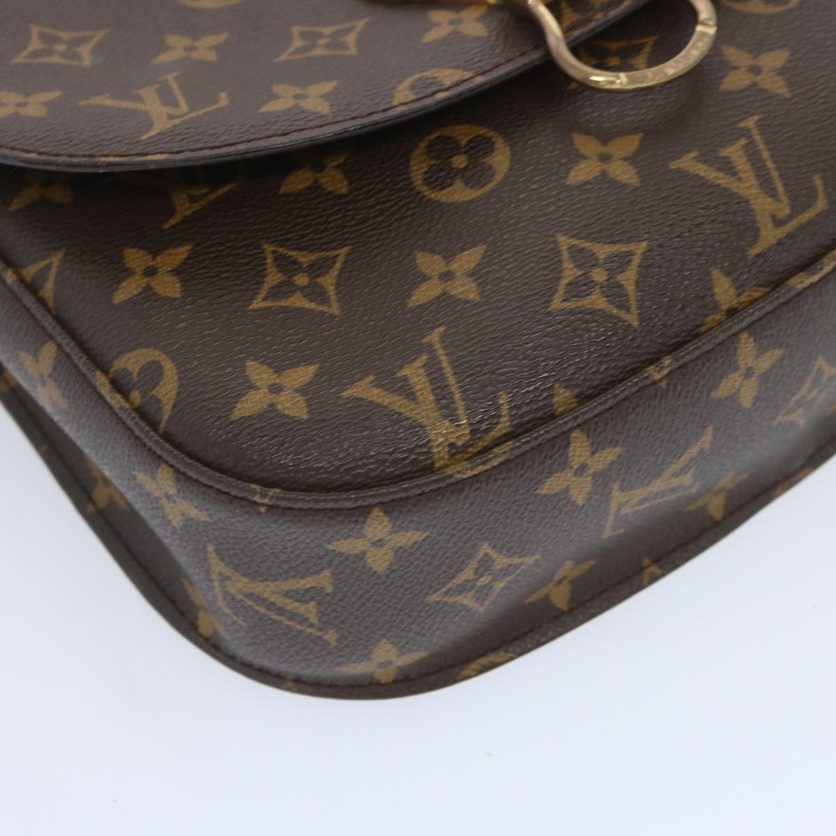 LOUIS VUITTON Monogram Saint Cloud GM Shoulder Bag M51242 LV Auth yk10664