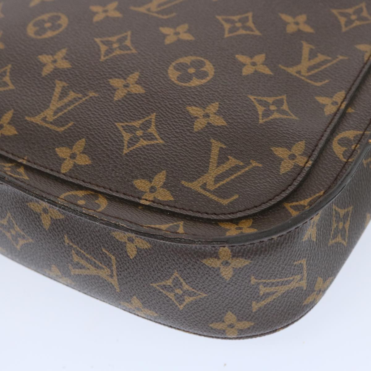 LOUIS VUITTON Monogram Saint Cloud GM Shoulder Bag M51242 LV Auth yk10664