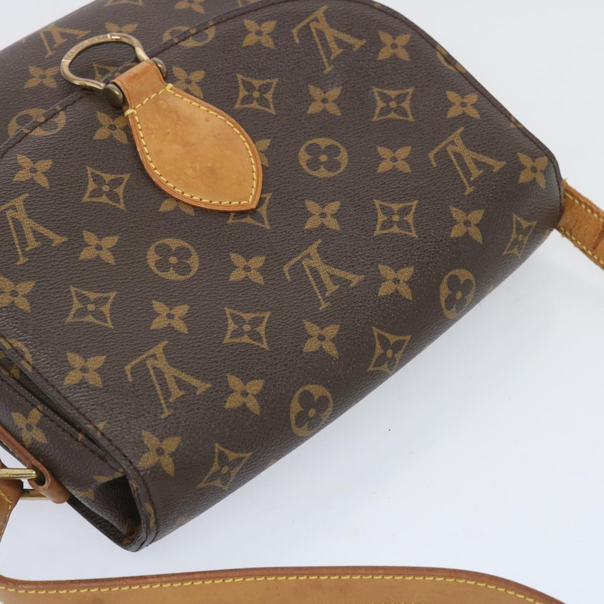 LOUIS VUITTON Monogram Saint Cloud GM Shoulder Bag M51242 LV Auth yk10664