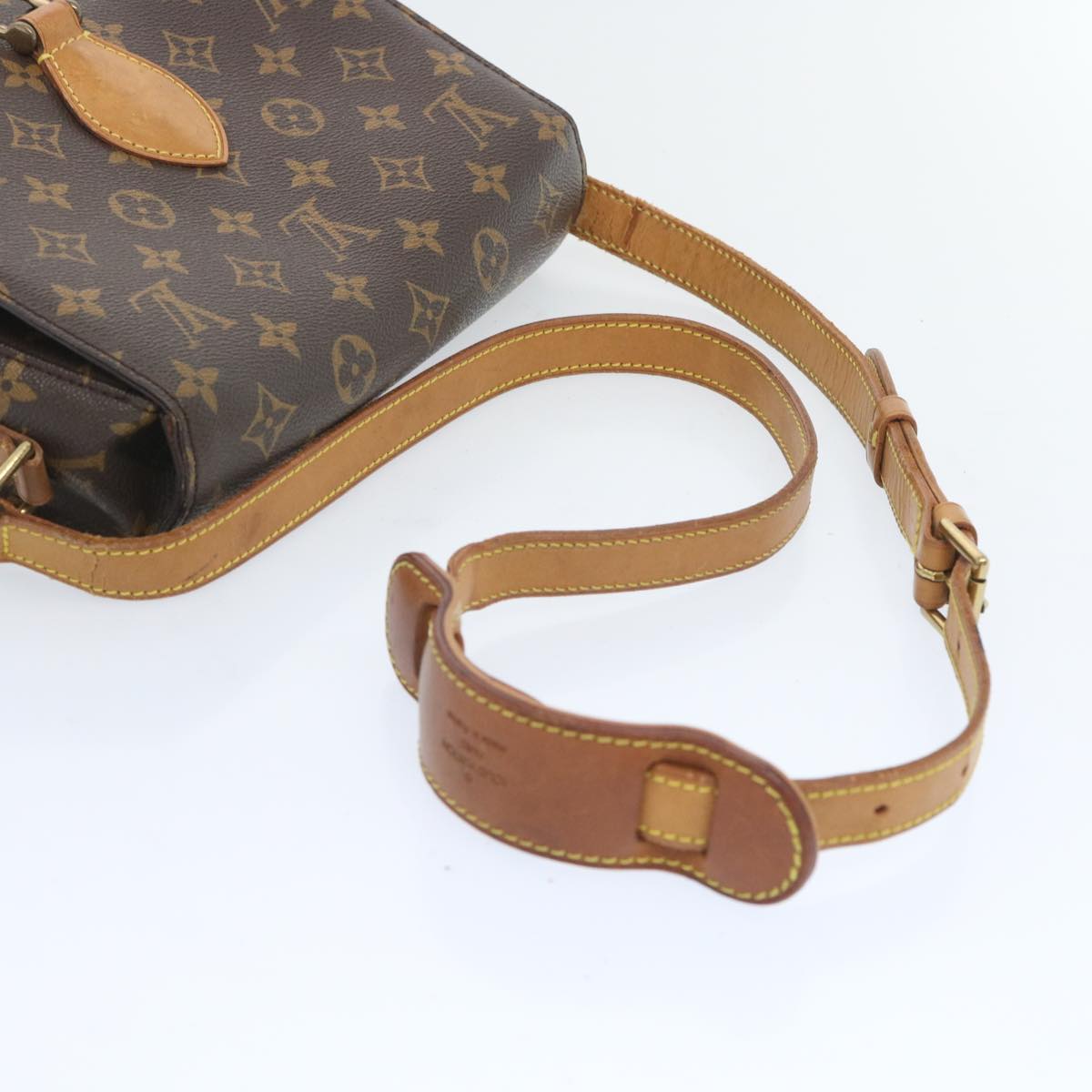 LOUIS VUITTON Monogram Saint Cloud GM Shoulder Bag M51242 LV Auth yk10664