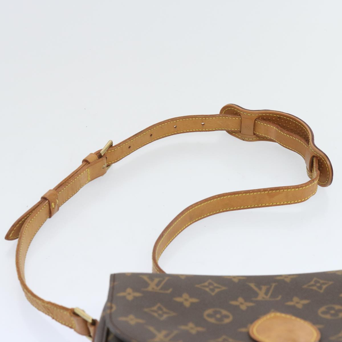 LOUIS VUITTON Monogram Saint Cloud GM Shoulder Bag M51242 LV Auth yk10664