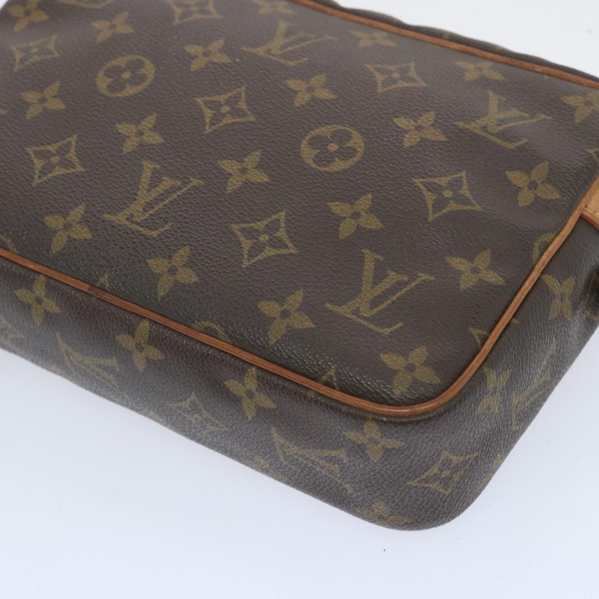 LOUIS VUITTON Monogram Compiegne 23 Clutch Bag M51847 LV Auth yk10679