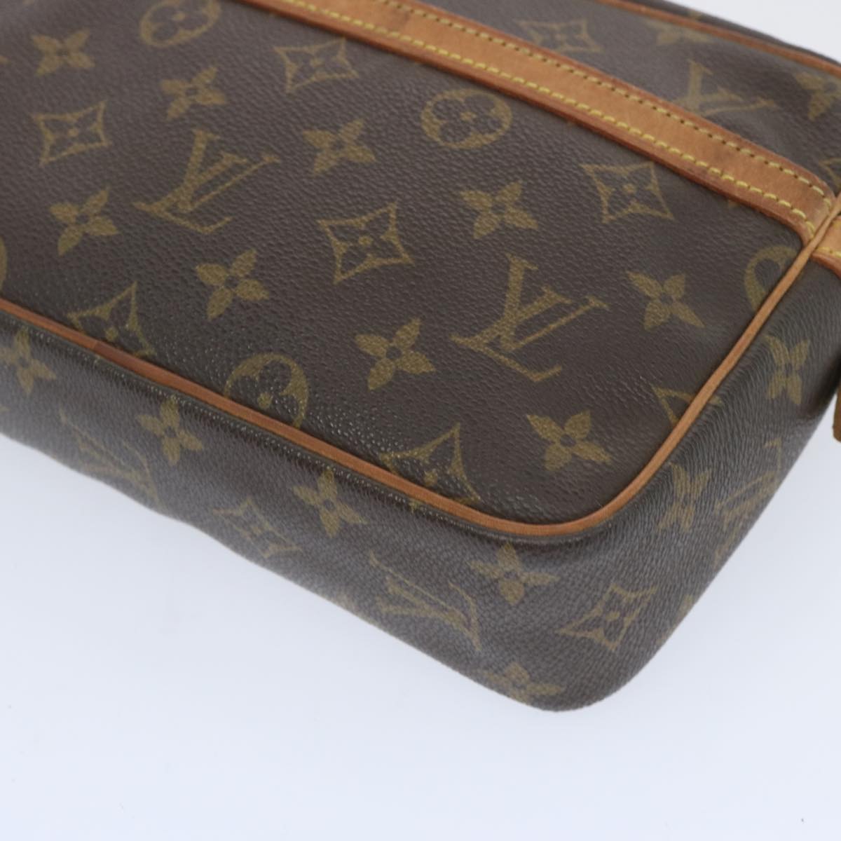 LOUIS VUITTON Monogram Compiegne 23 Clutch Bag M51847 LV Auth yk10679