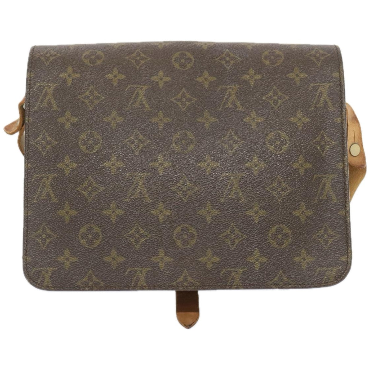 LOUIS VUITTON Monogram Cartouchiere GM Shoulder Bag Vintage M51252 Auth yk10691