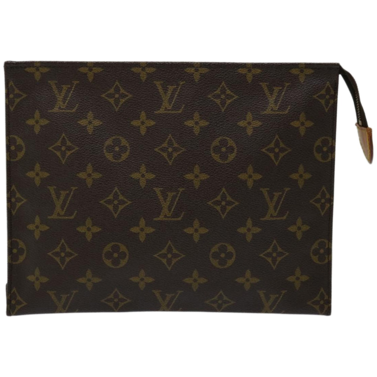 LOUIS VUITTON Monogram Poche Toilette 26 Pouch M47542 LV Auth yk10718