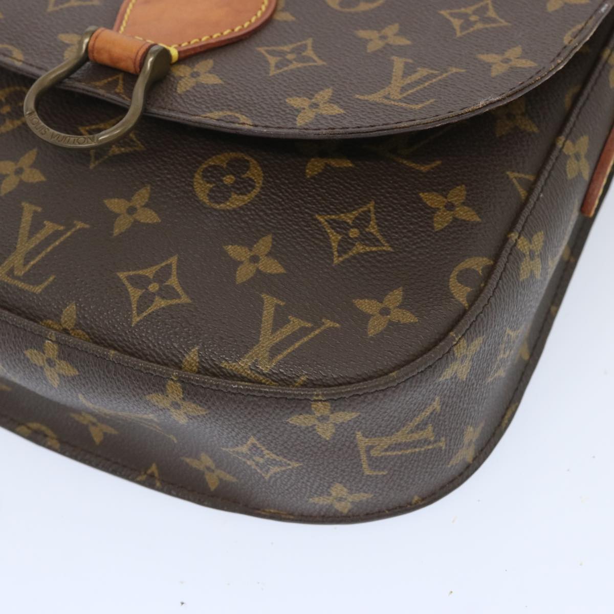 LOUIS VUITTON Monogram Saint Cloud GM Shoulder Bag M51242 LV Auth yk10719