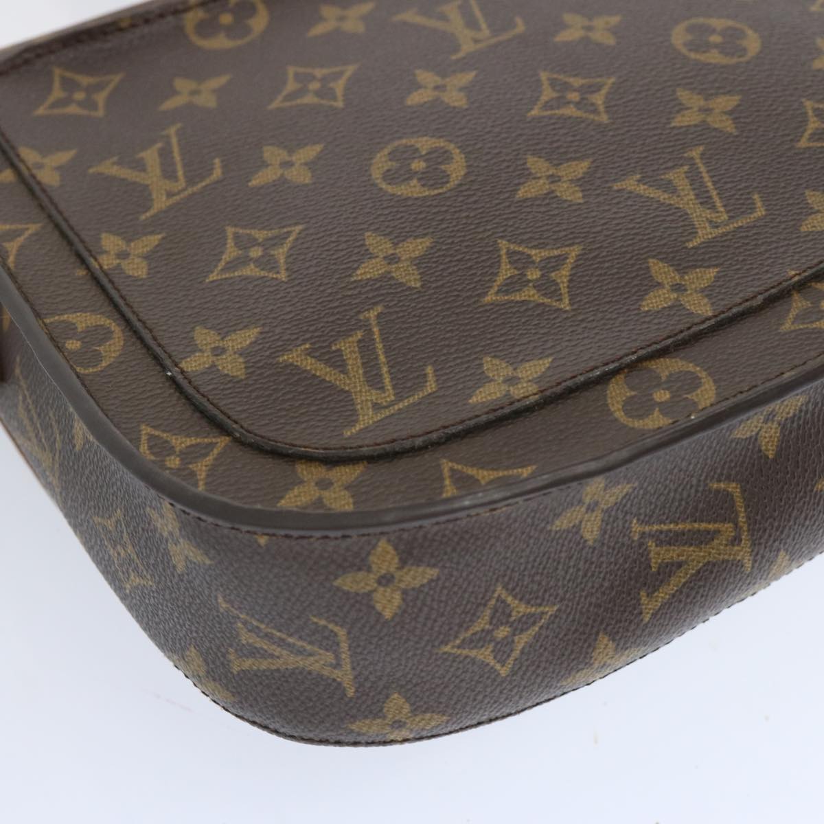 LOUIS VUITTON Monogram Saint Cloud GM Shoulder Bag M51242 LV Auth yk10719