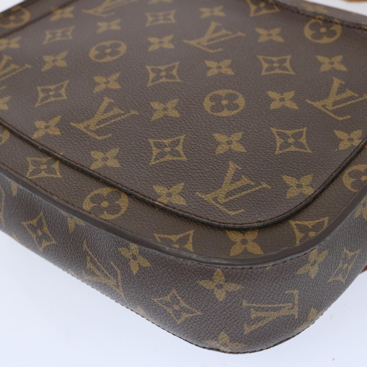 LOUIS VUITTON Monogram Saint Cloud GM Shoulder Bag M51242 LV Auth yk10719