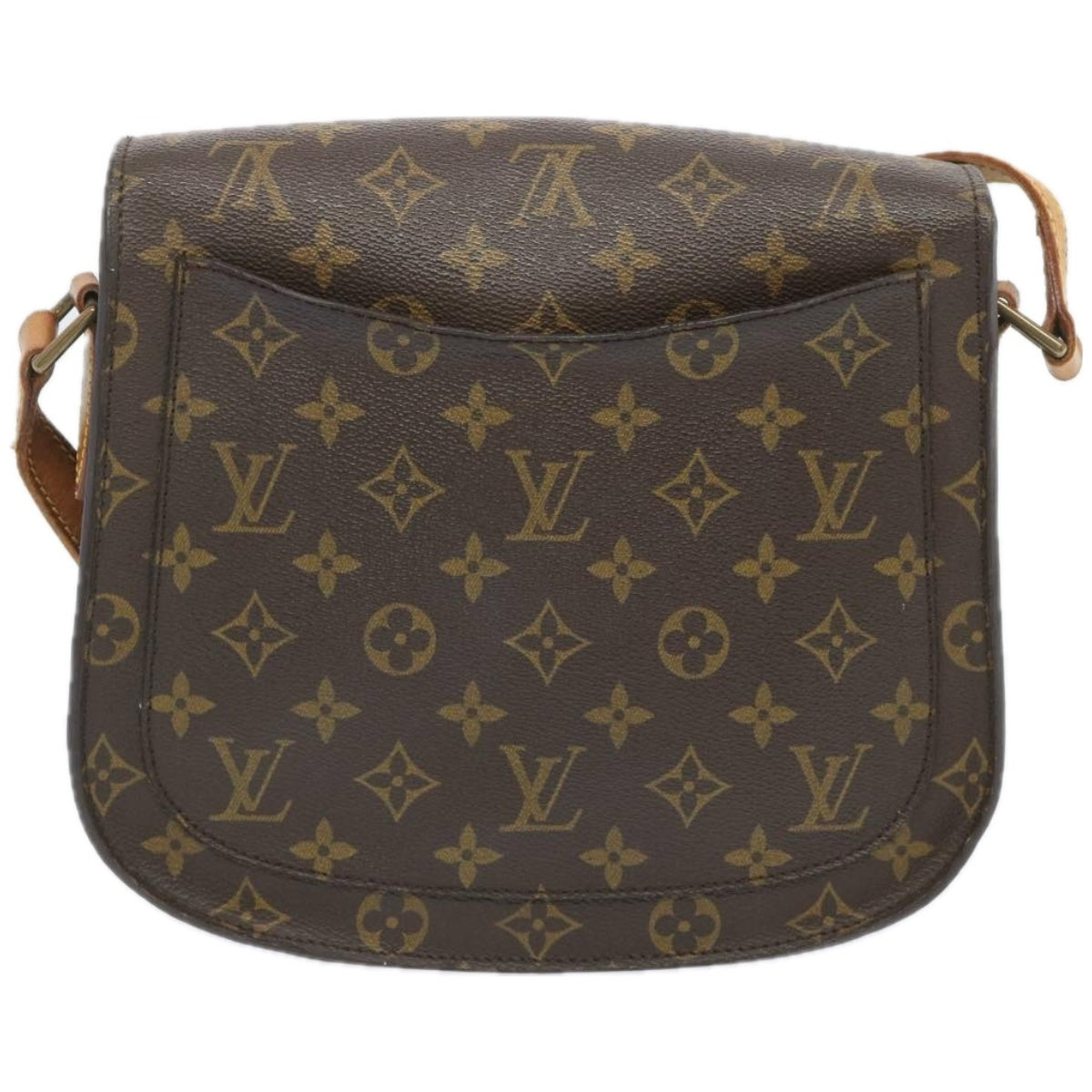 LOUIS VUITTON Monogram Saint Cloud GM Shoulder Bag M51242 LV Auth yk10719