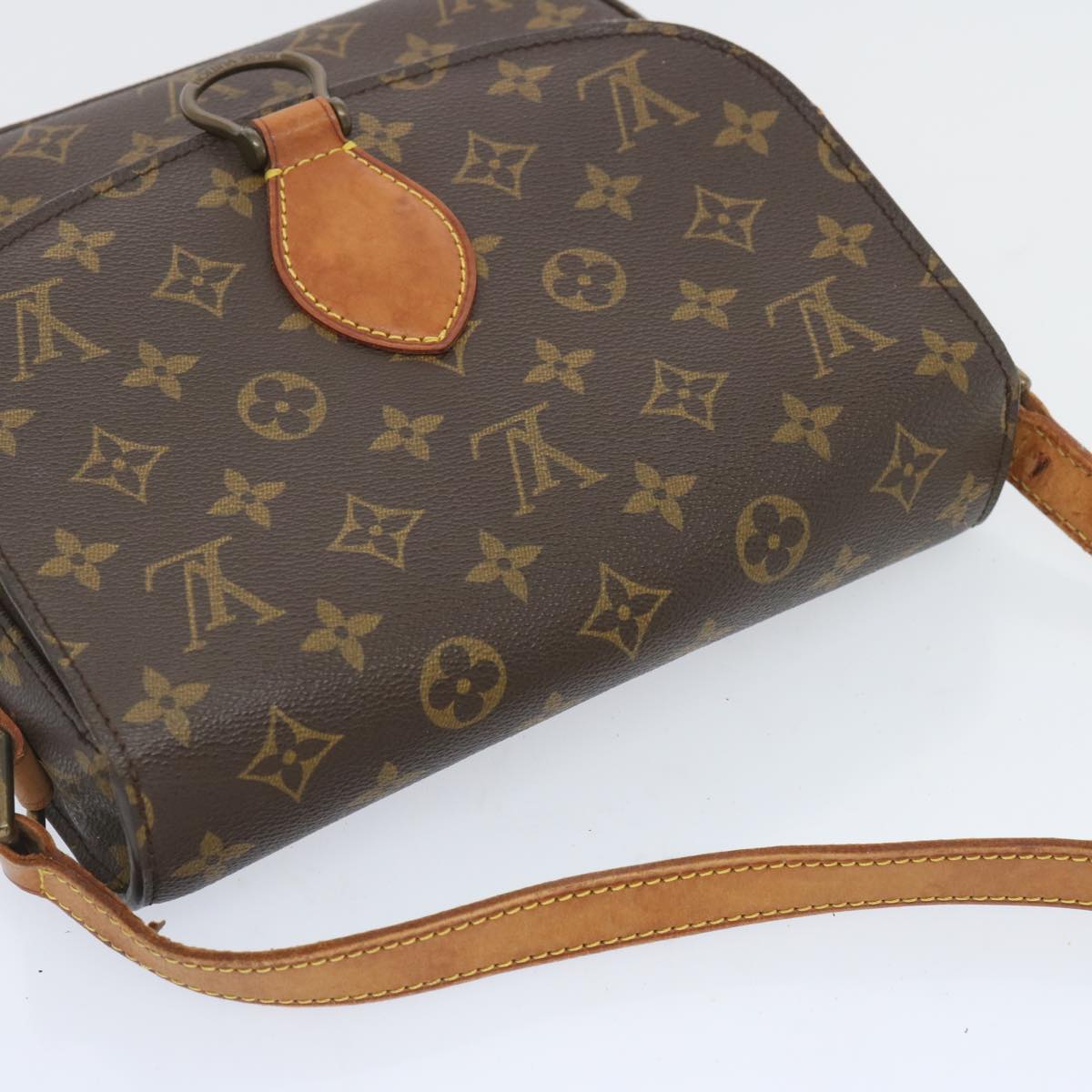 LOUIS VUITTON Monogram Saint Cloud GM Shoulder Bag M51242 LV Auth yk10719