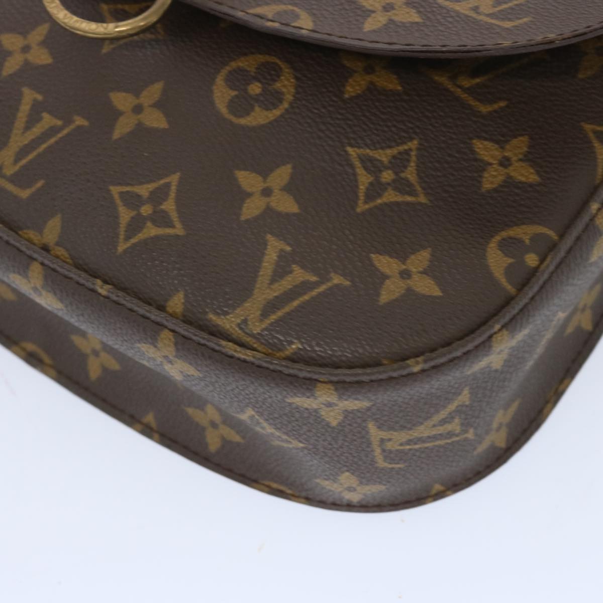 LOUIS VUITTON Monogram Saint Cloud GM Shoulder Bag M51242 LV Auth yk10729