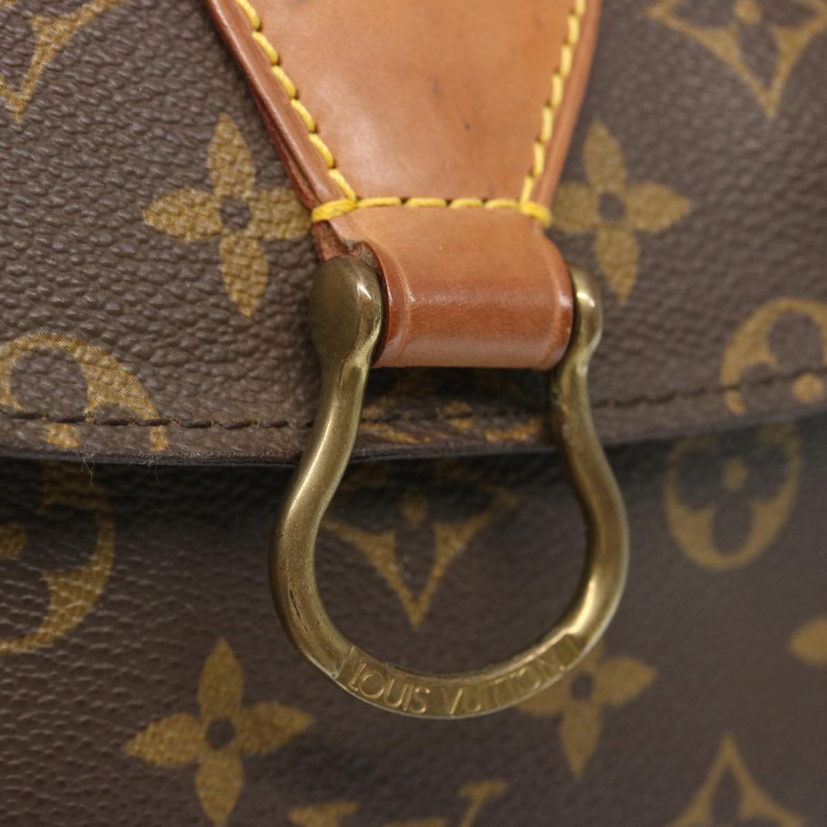 LOUIS VUITTON Monogram Saint Cloud GM Shoulder Bag M51242 LV Auth yk10729