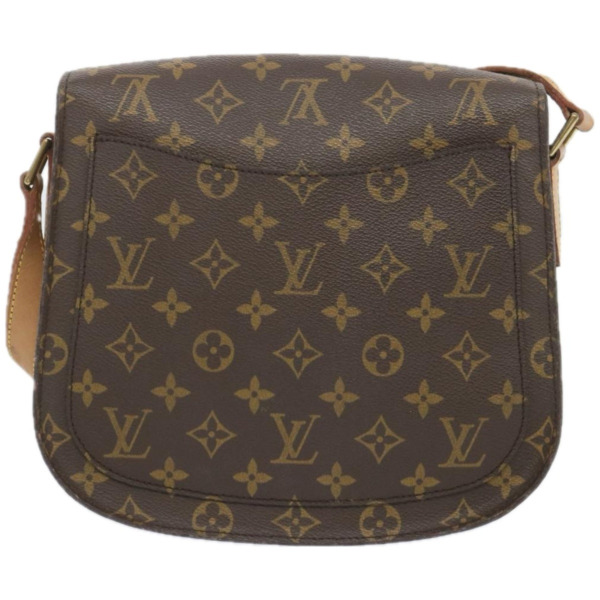 LOUIS VUITTON Monogram Saint Cloud GM Shoulder Bag M51242 LV Auth yk10729