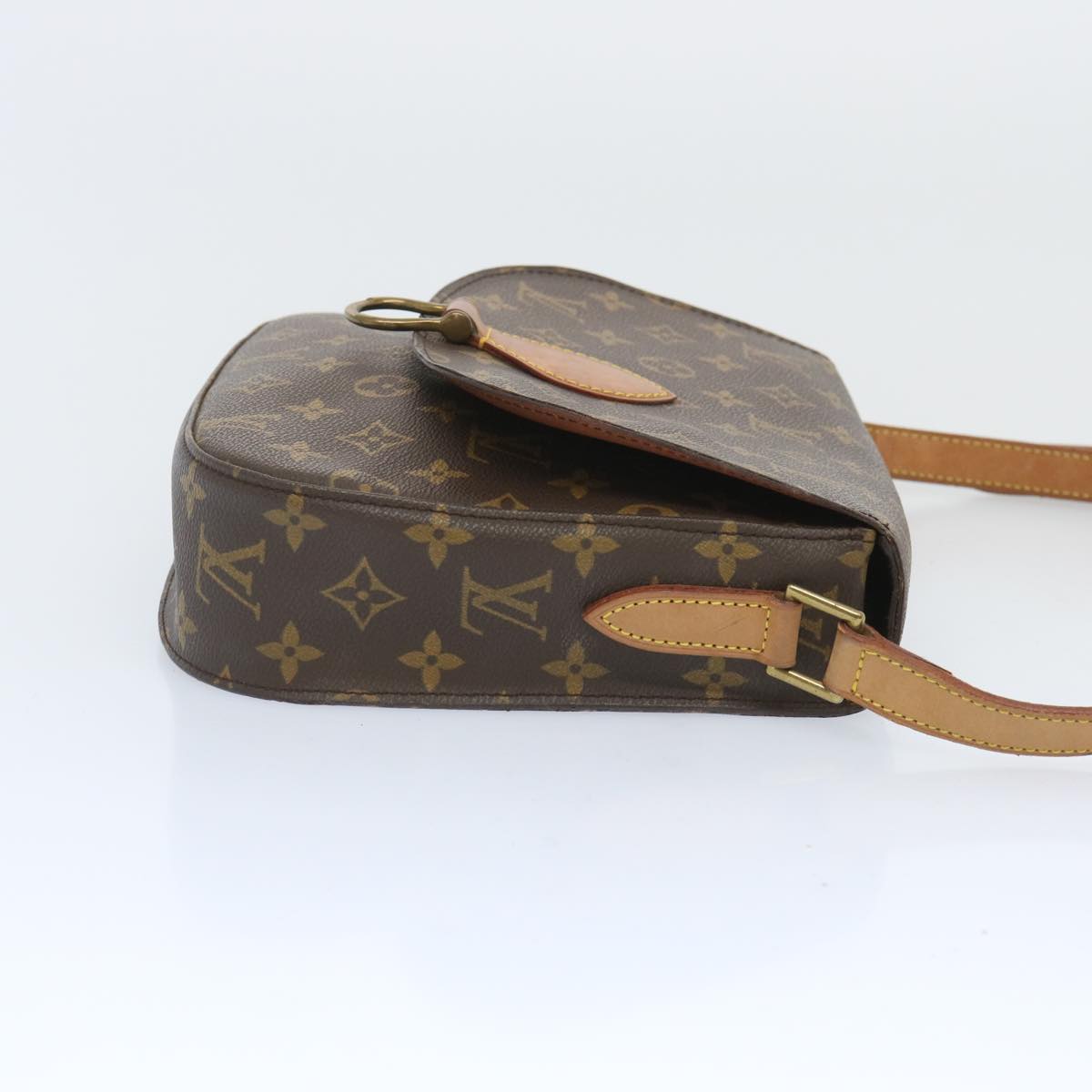 LOUIS VUITTON Monogram Saint Cloud GM Shoulder Bag M51242 LV Auth yk10729