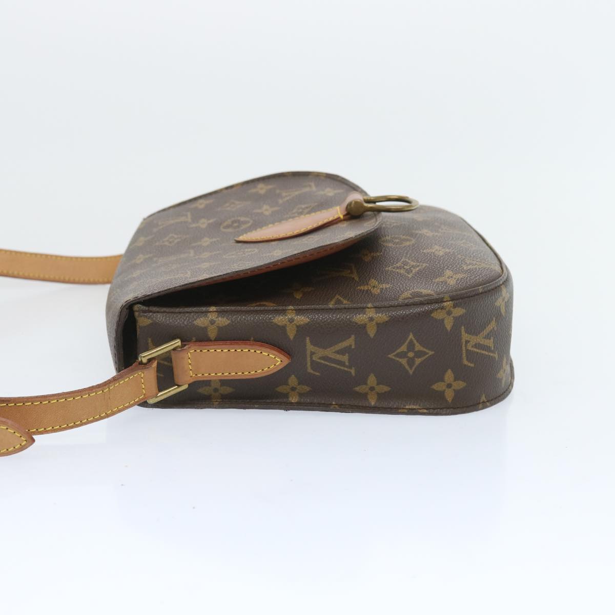 LOUIS VUITTON Monogram Saint Cloud GM Shoulder Bag M51242 LV Auth yk10729