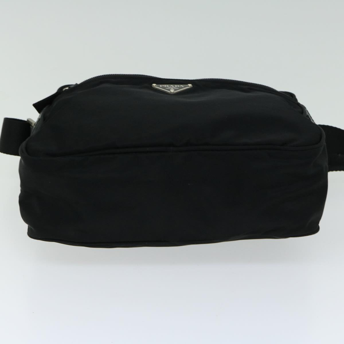 PRADA Shoulder Bag Nylon Black Auth yk10731