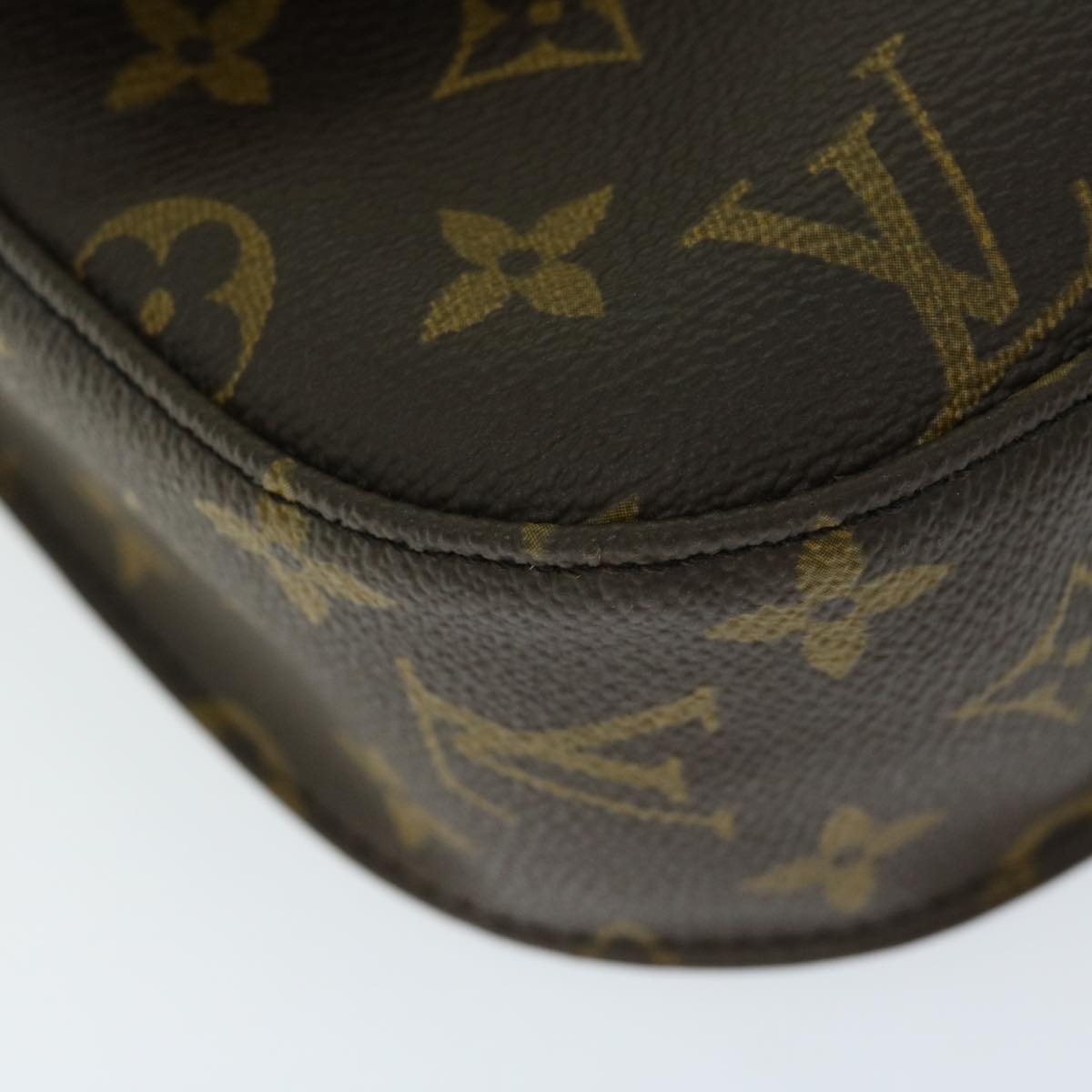 LOUIS VUITTON Monogram Saint Cloud GM Shoulder Bag M51242 LV Auth yk10747