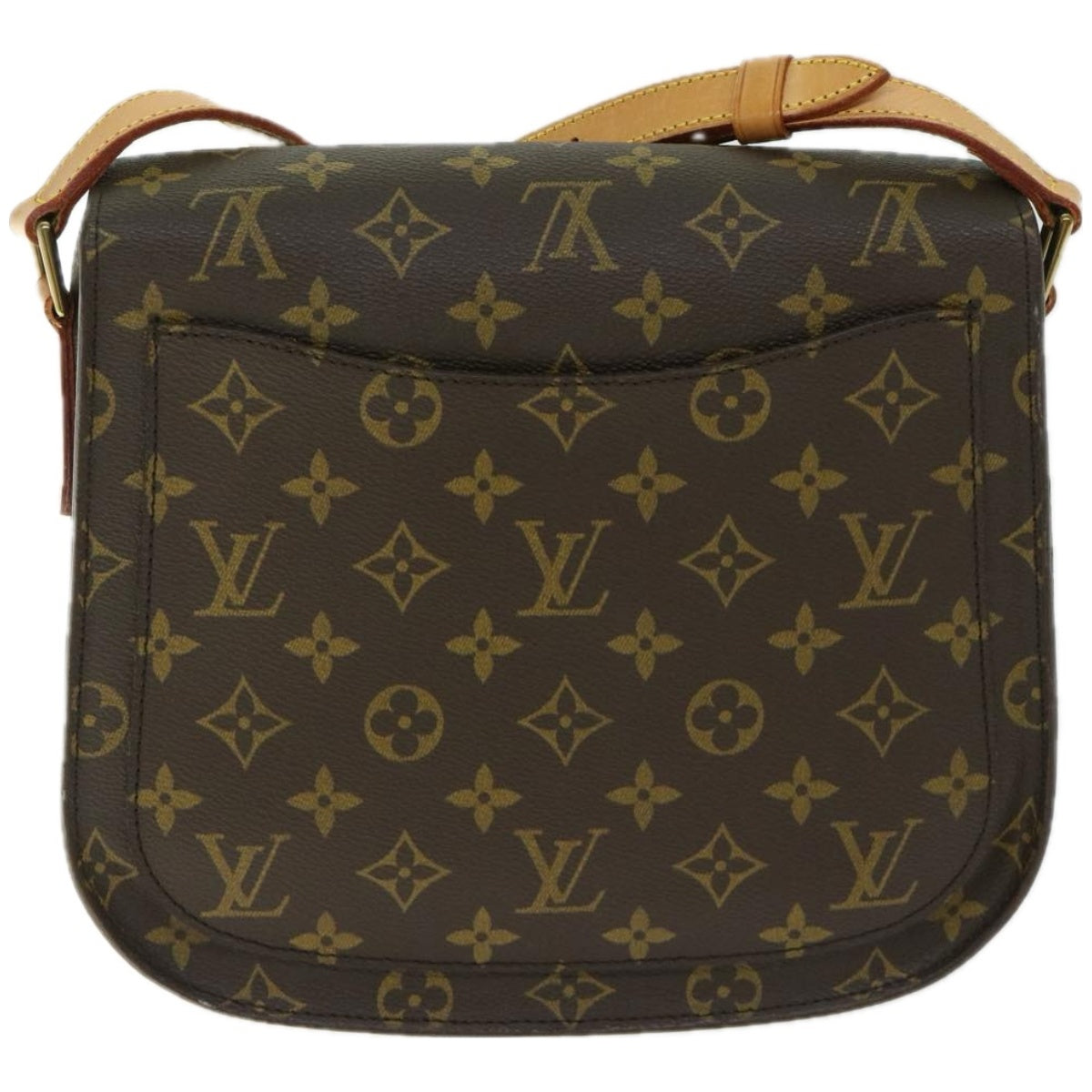 LOUIS VUITTON Monogram Saint Cloud GM Shoulder Bag M51242 LV Auth yk10747