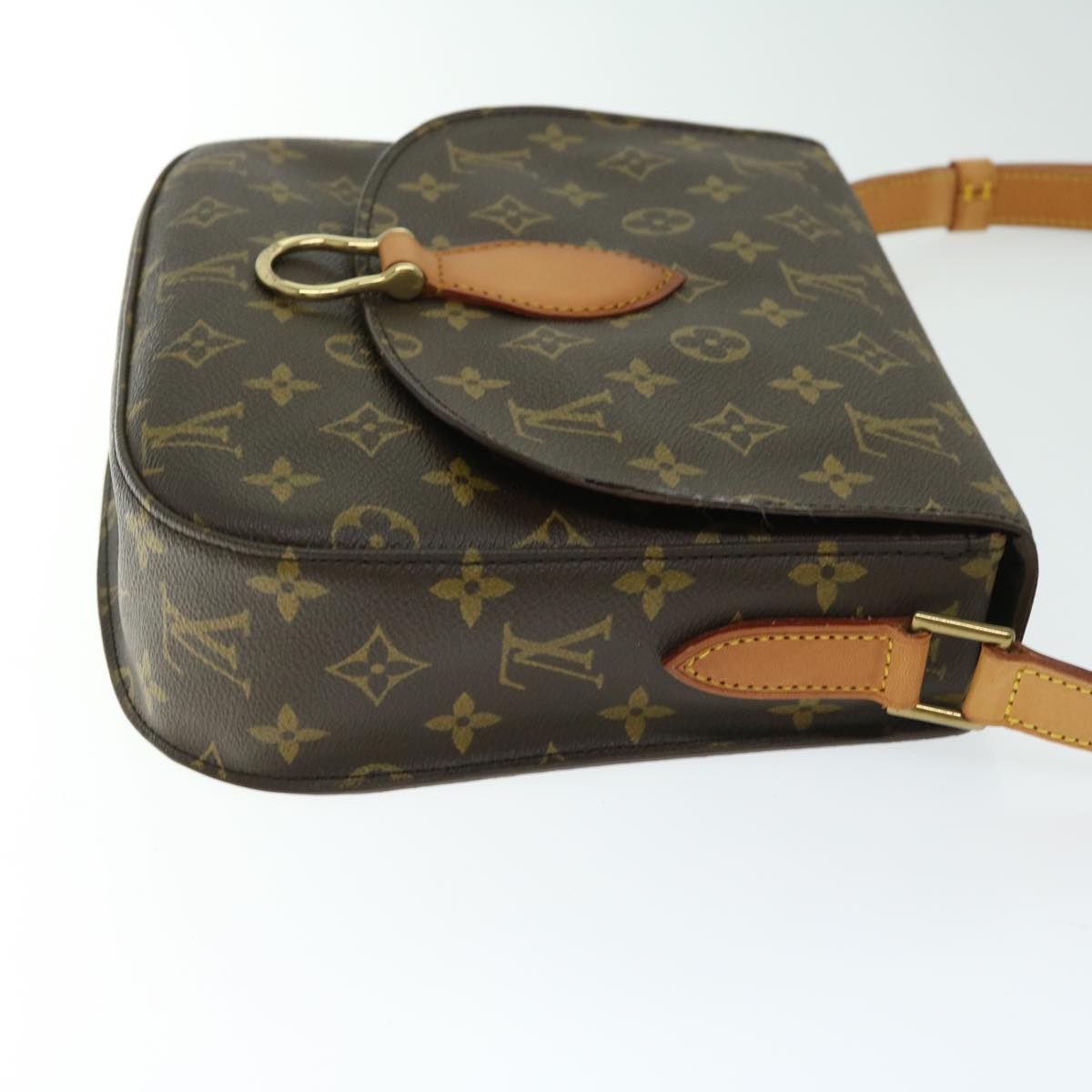 LOUIS VUITTON Monogram Saint Cloud GM Shoulder Bag M51242 LV Auth yk10747