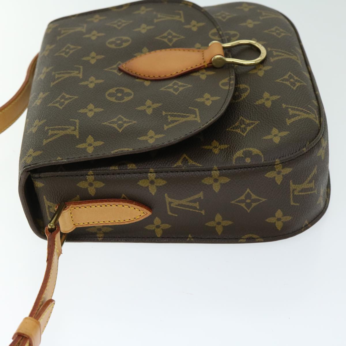 LOUIS VUITTON Monogram Saint Cloud GM Shoulder Bag M51242 LV Auth yk10747