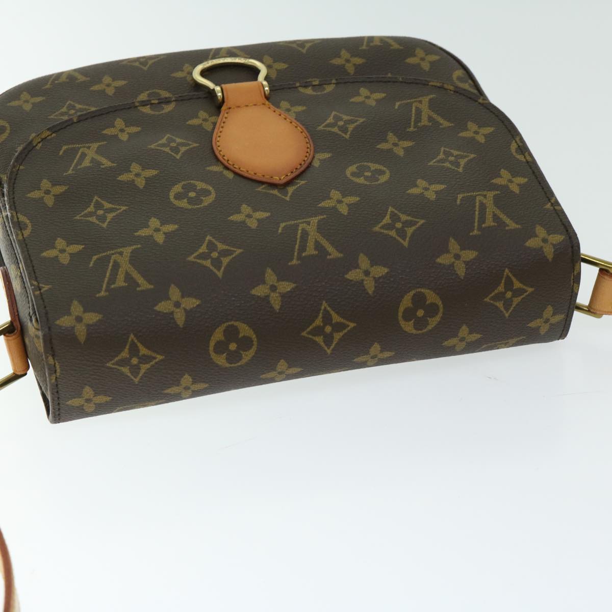 LOUIS VUITTON Monogram Saint Cloud GM Shoulder Bag M51242 LV Auth yk10747