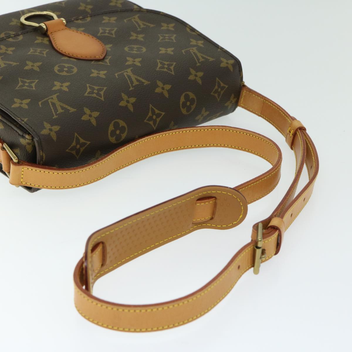 LOUIS VUITTON Monogram Saint Cloud GM Shoulder Bag M51242 LV Auth yk10747