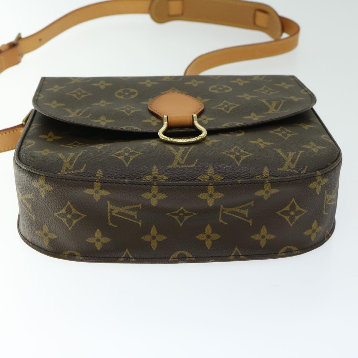 LOUIS VUITTON Monogram Saint Cloud GM Shoulder Bag M51242 LV Auth yk10747