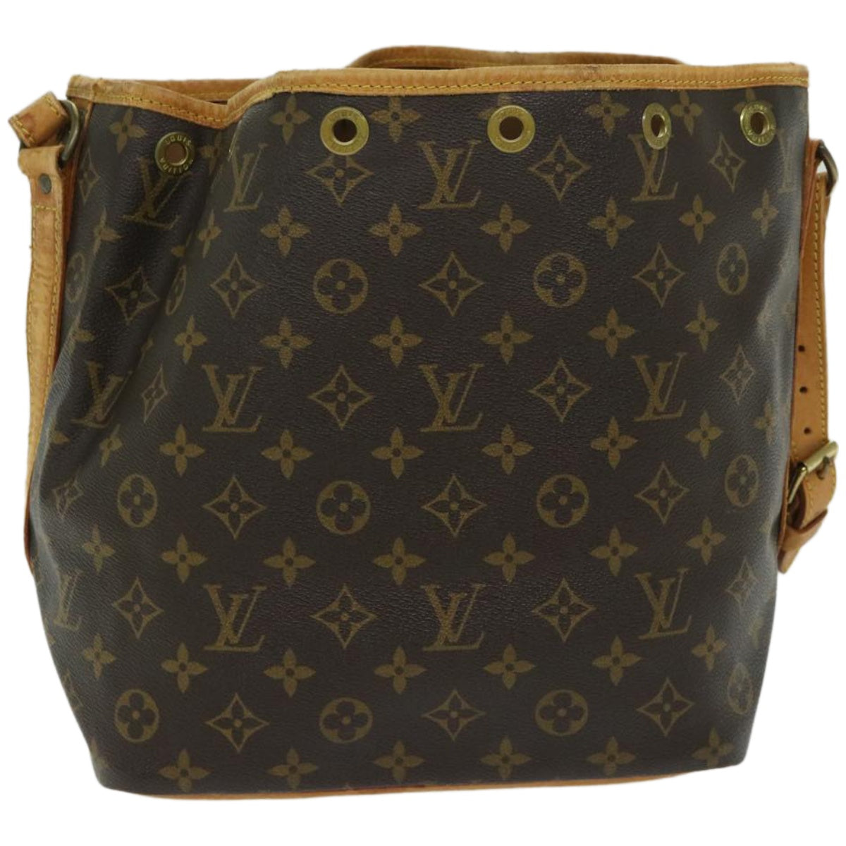 LOUIS VUITTON Monogram Petit Noe Shoulder Bag M42226 LV Auth yk10792 - 0