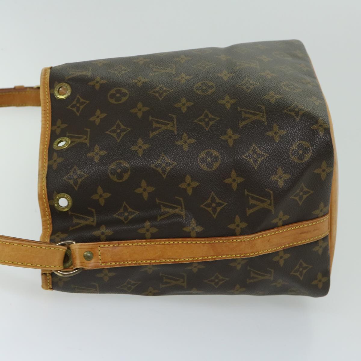 LOUIS VUITTON Monogram Petit Noe Shoulder Bag M42226 LV Auth yk10792