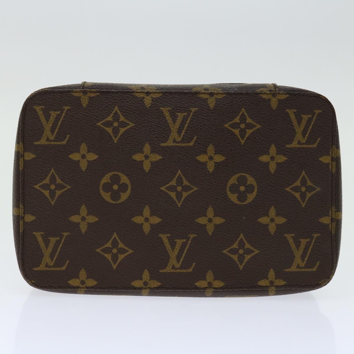 LOUIS VUITTON Monogram Poche Monte Carlo Jewelry Box Vintage M47352 Auth yk10813