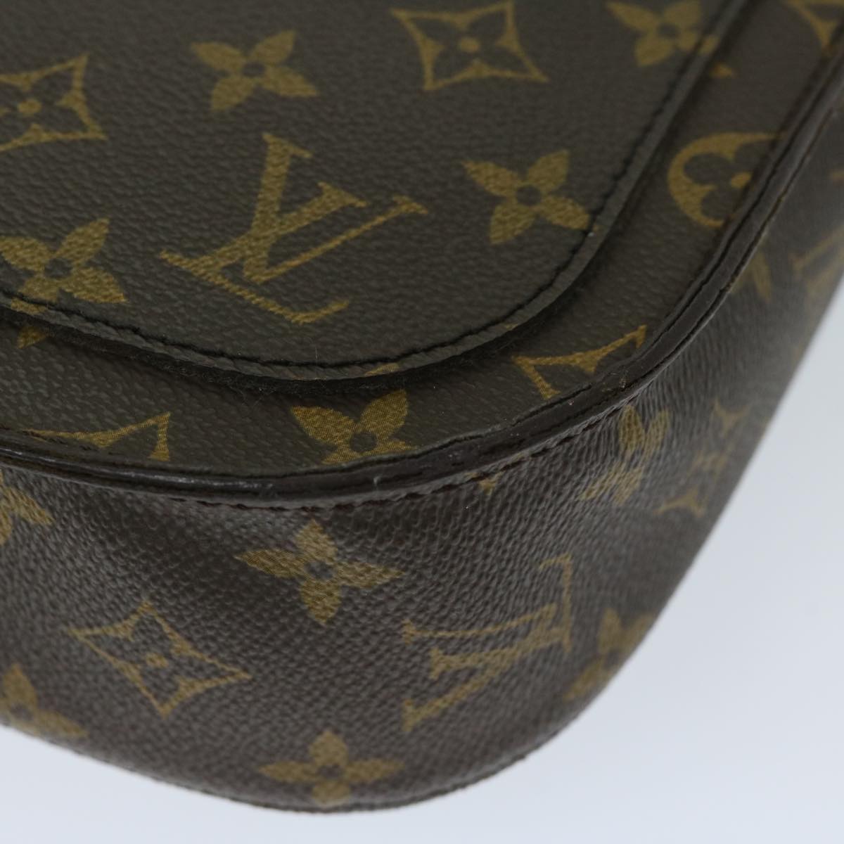 LOUIS VUITTON Monogram Saint Cloud GM Shoulder Bag M51242 LV Auth yk10819