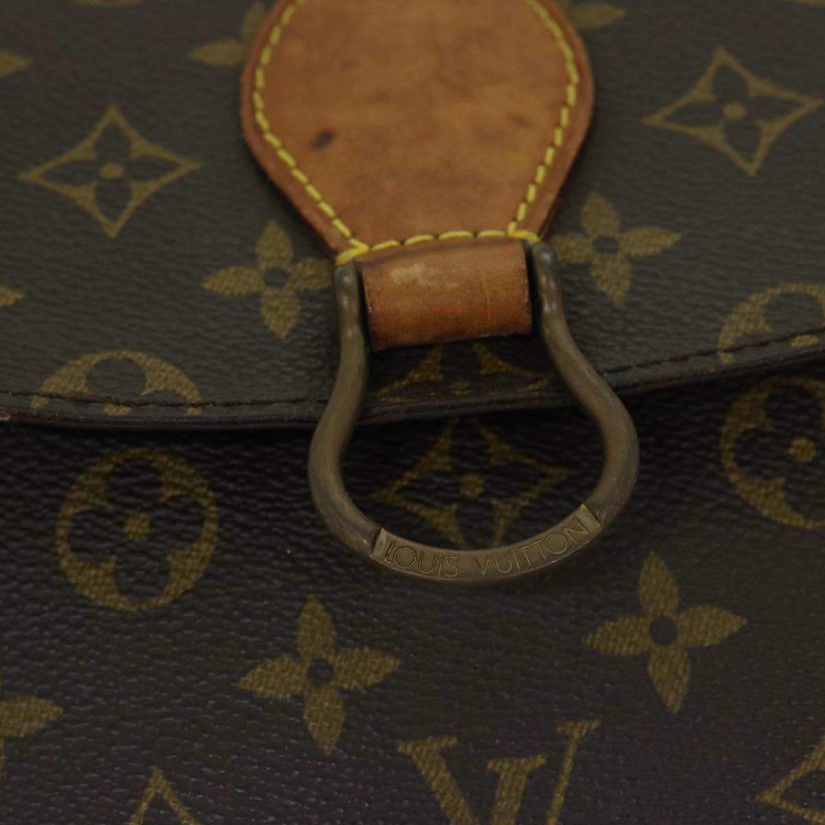 LOUIS VUITTON Monogram Saint Cloud GM Shoulder Bag M51242 LV Auth yk10819