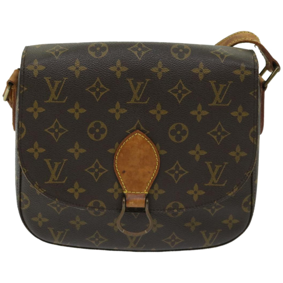 LOUIS VUITTON Monogram Saint Cloud GM Shoulder Bag M51242 LV Auth yk10819 - 0