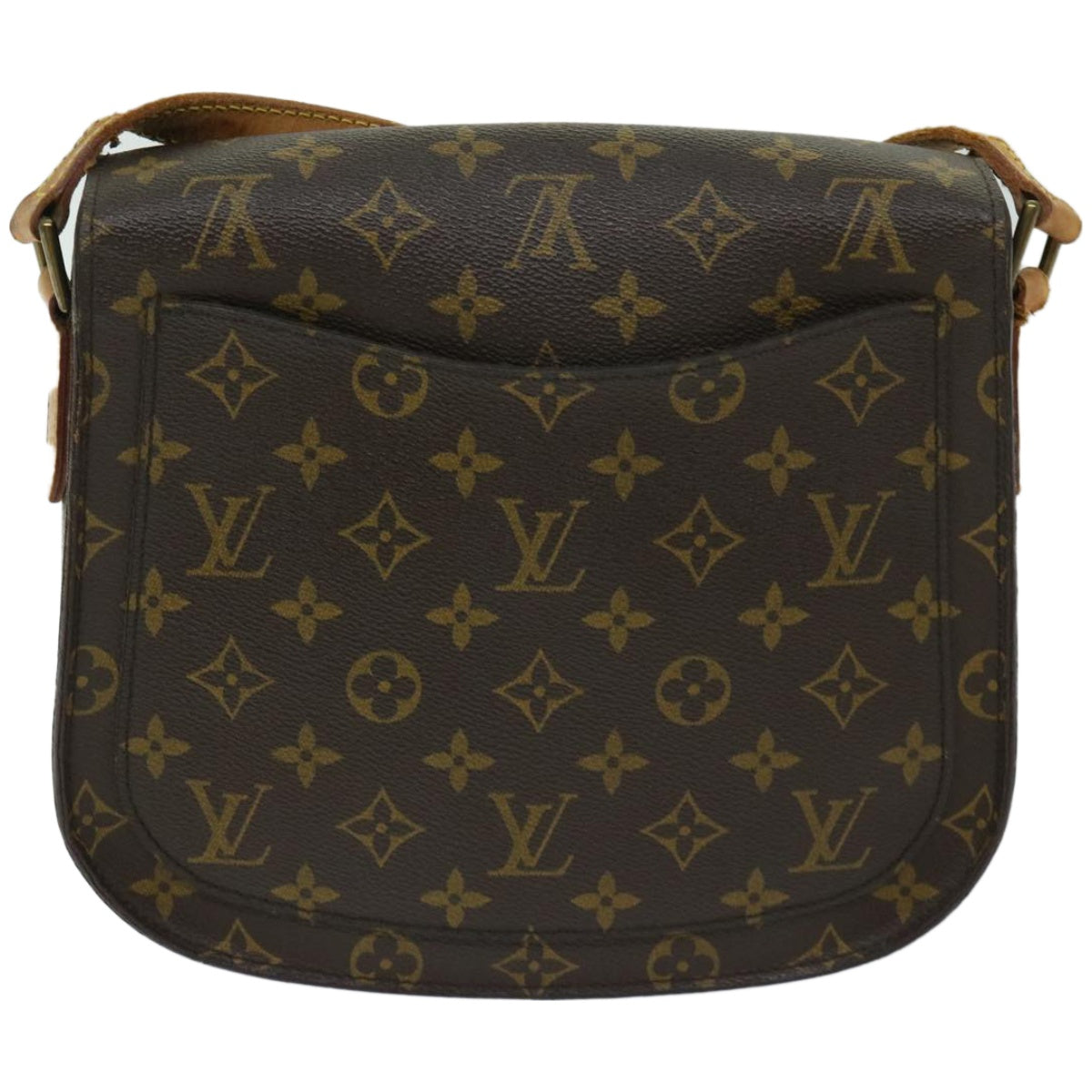 LOUIS VUITTON Monogram Saint Cloud GM Shoulder Bag M51242 LV Auth yk10819