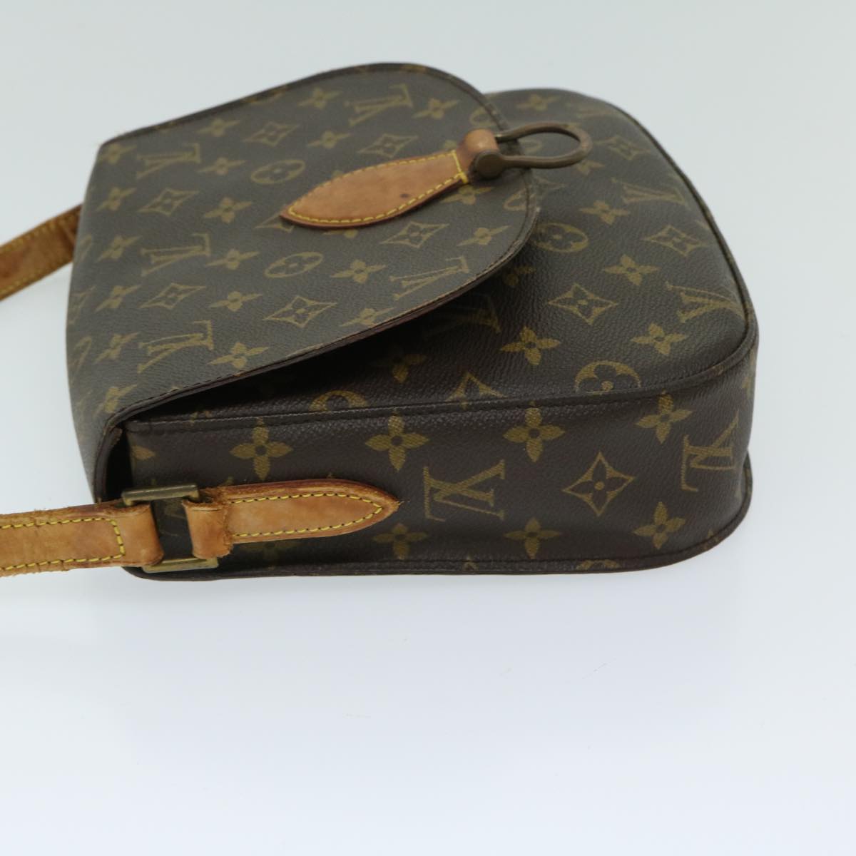 LOUIS VUITTON Monogram Saint Cloud GM Shoulder Bag M51242 LV Auth yk10819