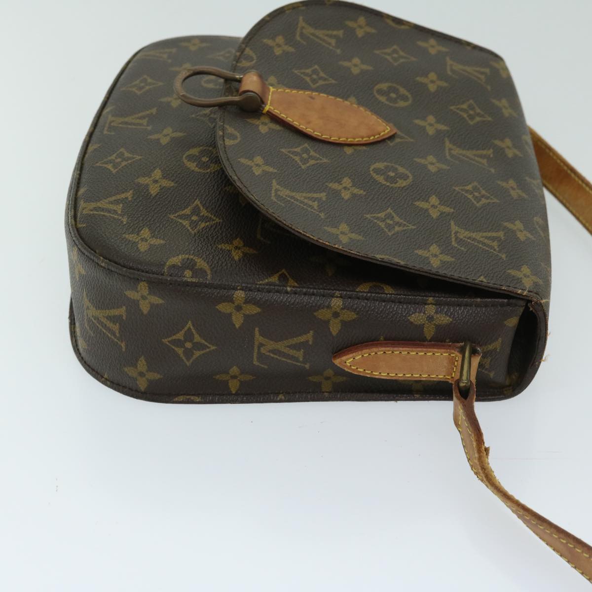 LOUIS VUITTON Monogram Saint Cloud GM Shoulder Bag M51242 LV Auth yk10819