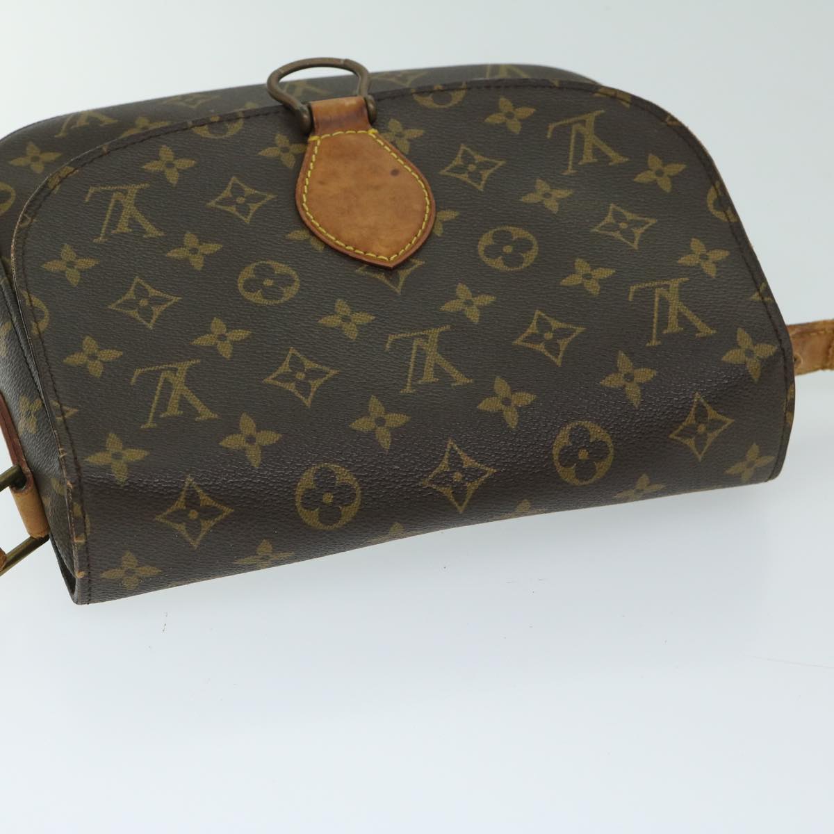 LOUIS VUITTON Monogram Saint Cloud GM Shoulder Bag M51242 LV Auth yk10819