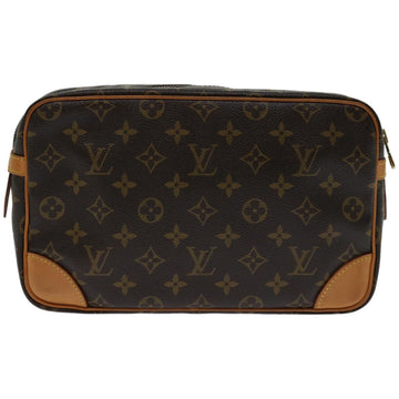 LOUIS VUITTON Monogram Compiegne 28 Clutch Bag M51845 LV Auth yk10835 - 0